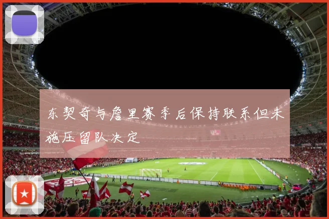 东契奇与詹里赛季后保持联系但未施压留队决定